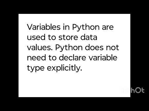 Variables in Python | Last Minute Exam Revision 🔥