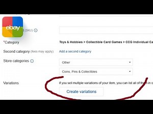 How to Add Multiple Variants on eBay | Create and Edit Listings 2026