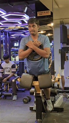 Back Day 🔥 Hyperextension #shorts @M@MrBeastYou@YouTube