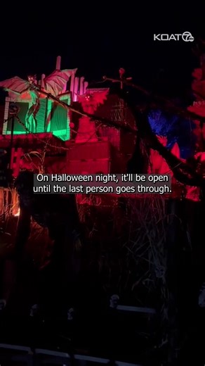 13K views · 100 reactions | An inside look at an incredible haunted house in Albuquerque generating donations. A deeper look and the story here >> https://www.koat.com/article/huskisson-house-albuquerque-backyard-maze-turns-screams-into-thanksgiving-donations/69184881 | KOAT | Facebook