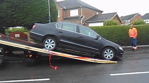 14K views · 303 reactions | Car being seized and towed away for...