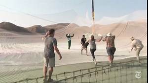Stunt Skydiver Lands Without a Parachute