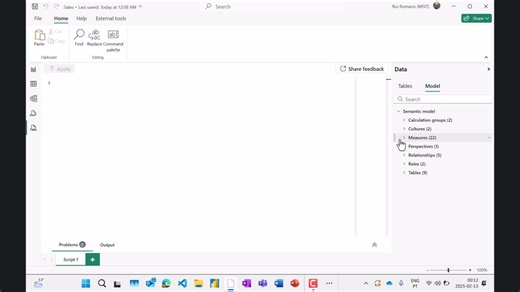 #worksmart #tmdl #tmdlview #powerbi #genai #githubcopilot | Rui Romano | 21 comments