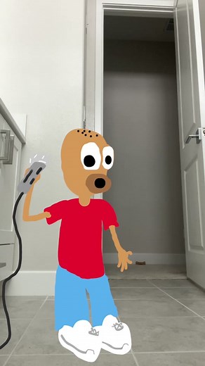 Tyrone goes bald…😳🤣 #MatthewRaymond #comedy #Tyrone #fyp #LaBoogie #animation #summerbreak #bald #Cartoon