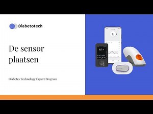 De sensor plaatsen | Dexcom ONE | Diabetotech