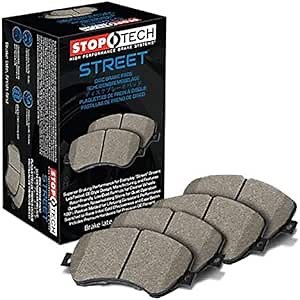 StopTech 308.11140 Street Brake Pads; Rear with Shims and Hardware