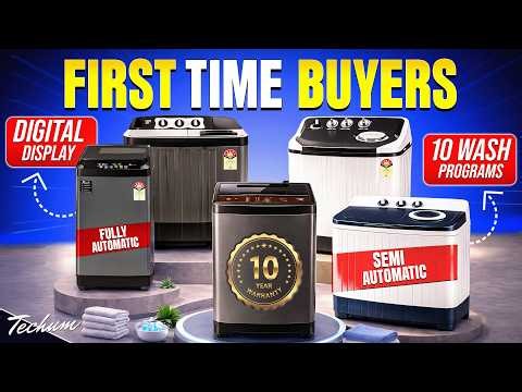 Best Washing Machines Under 10000, 15000 (2026)💥Best Semi vs Fully Automatic Washing Machine
