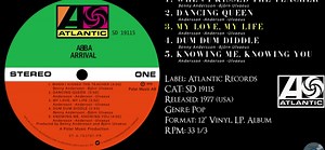 ABBA – Arrival (Full Album) – 1977– CAT.# SD 19115