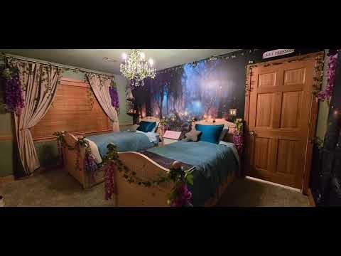 Magical Fairy Forest Bedroom Before and After #home #diy #homedecor