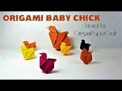 Origami Chick - Origami Baby Chick