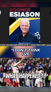 What exactly happened with the (entire) missed kick?? Has Boomer Esiason ever seen that before? "And the moment he said that I started belly laughing" The 'butt fumble' of placekicks? #NFL | WEEI Boston's Sports Original