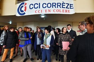 La CCI de la Corrèze mobilisée pour son avenir : "Le gouvernement nous assèche"