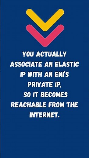 AWS ENI vs EIP Explained in 60 Seconds 🚀