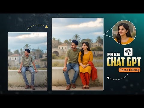 How To Add a Girl With Your Picture || Ai Girlfriend Photo Edit || trending chatgpt photo editing