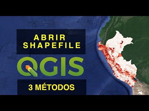 Abrir Shapefile en QGis - 3 métodos