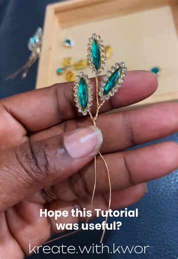 Rhinestone Wire Wrapping Tutorial for Unique Jewelry