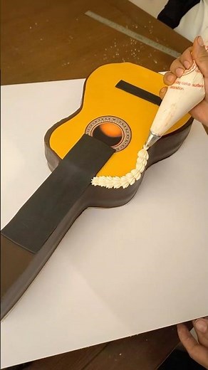 How To Make Guitar Cake | Guitar Cake Decorations | Fondant Cake Decorations