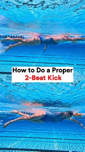 Effortless Swimming on Instagram: "Two-beat kick = one kick per stroke. Less effort. Better timing. Use it to switch sides, not to power forward. Want to get faster in the next 8 weeks? Our 8 Week Faster Freestyle course gives you the exact drills and workouts to make it happen. Comment “8 week” and I’ll send you the link. #triathlete #swimfaster #swimmingtechnique #swimmingcoach"