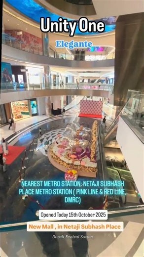 UNITY GROUP ELEGANTE MALL, NETAJI SUBHASH PLACE, NEW DELHI #unitygroup #elegante #ienergizer #dmrc