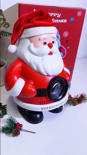 Santa Claus projector, high-definition highlight projector, home projector, projector factory.