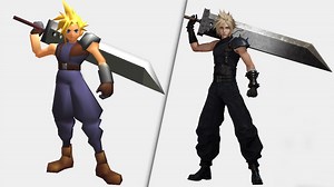 Final Fantasy VII Rebirth Character Models Compared to FFVII