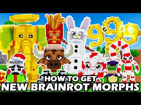 How to get ALL 8 NEW BRAINROT MORPHS in Collect Brainrot Morphs [136] 🧠 Roblox