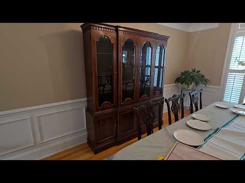 Restoring a vintage china cabinet