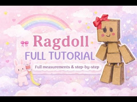 “DIY Ragdoll Tutorial: Make Your Own Cute Doll Step by Step!”