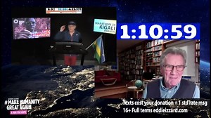 #MontyPython 's Sir Michael Palin talk about the spirit of adventure in A Run For Hope. Eddie completes the last marathon to #MakeHumanityGreatAgain in 15 minutes. Please donate at www.crowdfunder.co.uk/eddie - The Beekeepers | Eddie Izzard