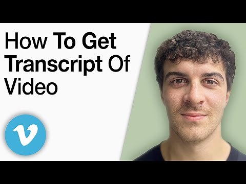 How to Get a Transcript of a Vimeo Video [2025 Full Guide]