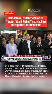 415K views · 24K reactions | Democrats Launch "Master ICE Tracker"...