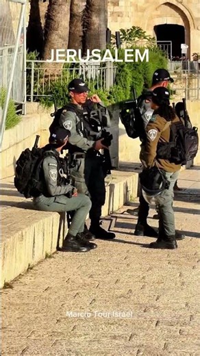 Standing strong in Jerusalem ❤️✡️ #israel #force #jerusalem