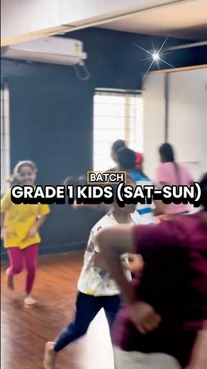 Grade 1 Kids Dance Batch | Weekend Practice & Choreography ✨#danceclass #choreography #kidsdance