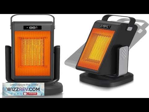 1500W PTC Portable Ceramic Space Heater for Office Large Room Indoor Use