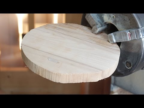 Wood Turning - Creating a Stunning Beechwood Plate