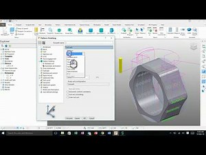 Autodesk PowerMill - 3+2 Pattern finishing toolpath