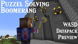 WASD Zelda Boomerang [Datapack] 1.16.1 Minecraft Data Pack