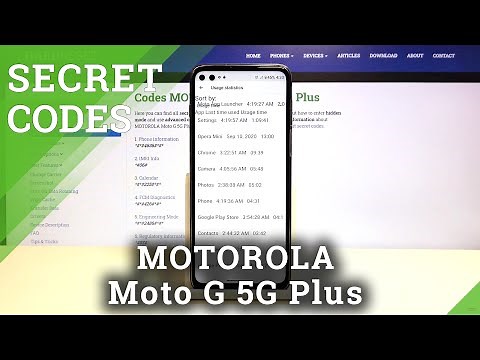 How to Use Secret Codes on Motorola Moto G 5G Plus- Enter Secret Codes