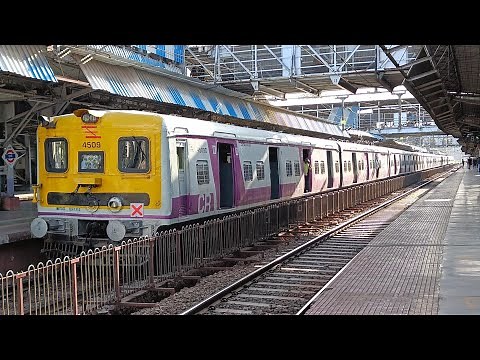 Old Local Train of Mumbai | Retrofitted EMU Local