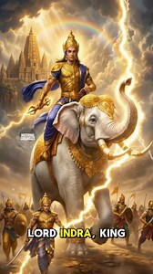 Indra’s Thunder March Across the Celestial Realms ⚡🐘 A divine vision of Lord Indra, Hindu god of thunder, rain, and kingship, riding Airavata through the storm—where lightning, faith, and balance shape the heavens. ⚡🌈 ⚠️ Disclaimer: This content uses AI-generated video and narration to present a traditional Indian cultural and spiritual concept for educational and inspirational purposes. It is created with deep respect for Hindu beliefs and traditions. No claims of historical, factual, or reli