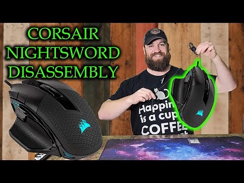Corsair Nightsword Mouse Disassembly
