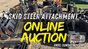 40 reactions |  Online Auction – Ends Sunday, Nov. 12th!   Don’t miss out! Over 140+ quality lots up for grabs — including:  40 Ft Shipping Container  Skid Steer Attachments  Grain Drill  Cattle Chute ⚙️ Hydraulic Power Rake …and much more!  Items Located: Mondovi, WI  Open for Inspection – Stop by and check out the items before bidding!  Bid & Buy Here: procountryauction.com/auctions/detail/bw150218 | ProCountry Auction Service | Facebook