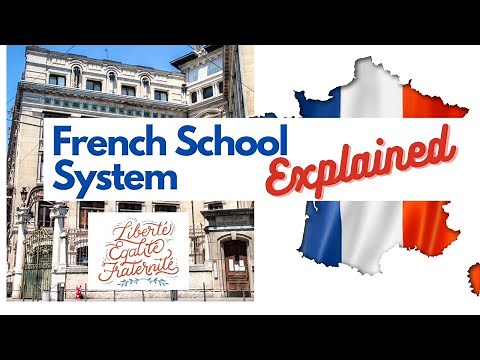 Schools in France - public, private & international. Ages, levels, vacation, holidays.