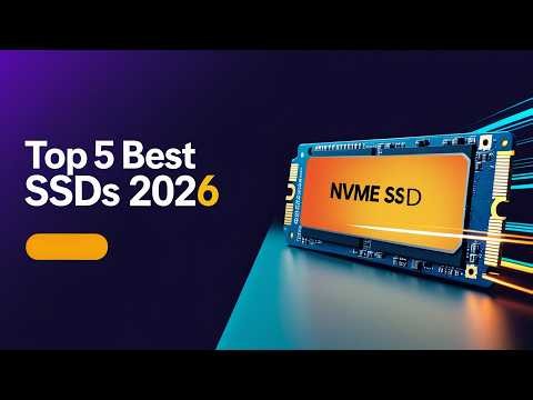 Top 5 Best Solid State Drives (SSD) in 2026 | Fastest NVMe & SATA SSDs