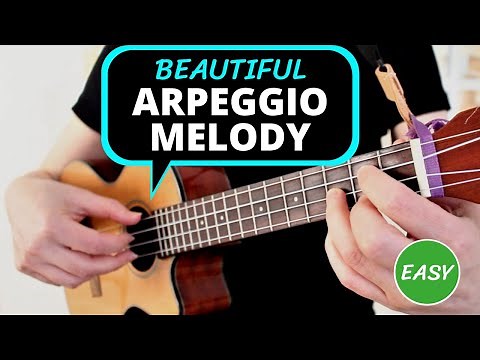 Skylark 🎵 Beautiful EASY Arpeggio Melody, Ukulele Fingerpicking Tutorial With Tabs