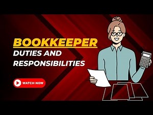 Bookkeeper Duties And Responsibilities
