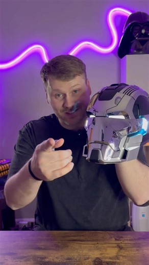 CUSTOM Iron Man Mark 17 Heartbreaker Helmet! (black & silver)