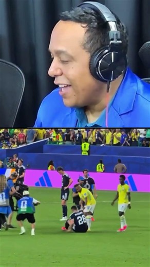 Neymar e Vini Jr após a vitória contra Escócia fez isso mesmo. Sim foram compromentar todos jog.❤️🌟