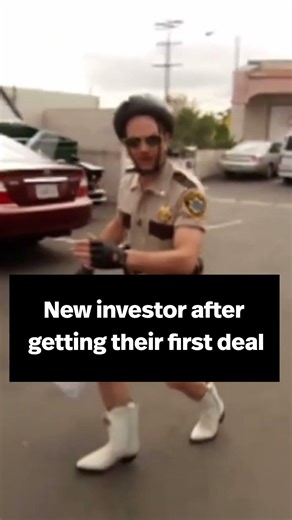 That feeling after your first real estate deal is real.