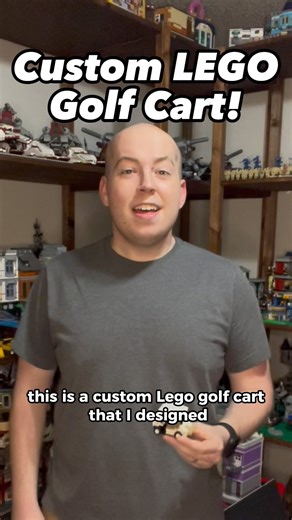 Brick Guy Parker | I designed this custom LEGO golf cart! #lego #legos #legoset #legomoc #legocustom #customlego #legofan #afol #legogram #legoinstagram... | Instagram